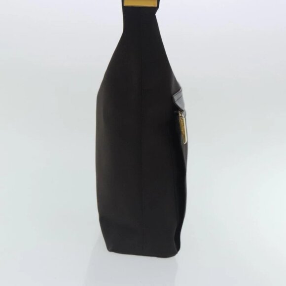 Salvatore Ferragamo Shoulder Bag Canvas Brown Gold Auth bs19110 - Picture 11 of 16